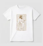 تیشرت نخ پنبه طرح سرباز هخامنشی و خطوط میخی